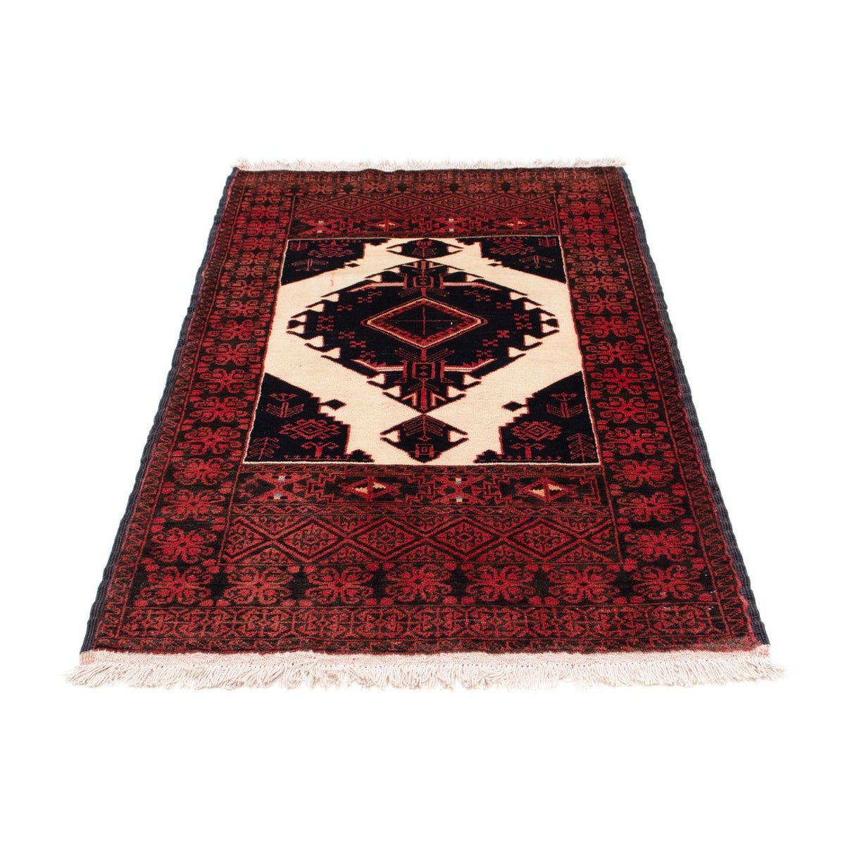 Belutsch Rug - 157 x 87 cm - dark red