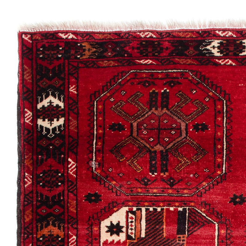 Belutsch Rug - 190 x 106 cm - dark red