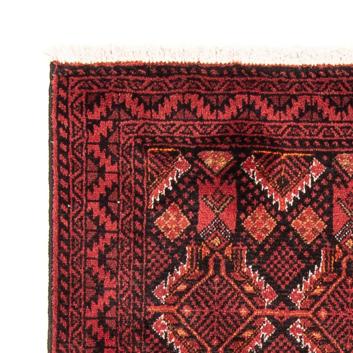 Runner Belutsch Rug - 194 x 101 cm - red