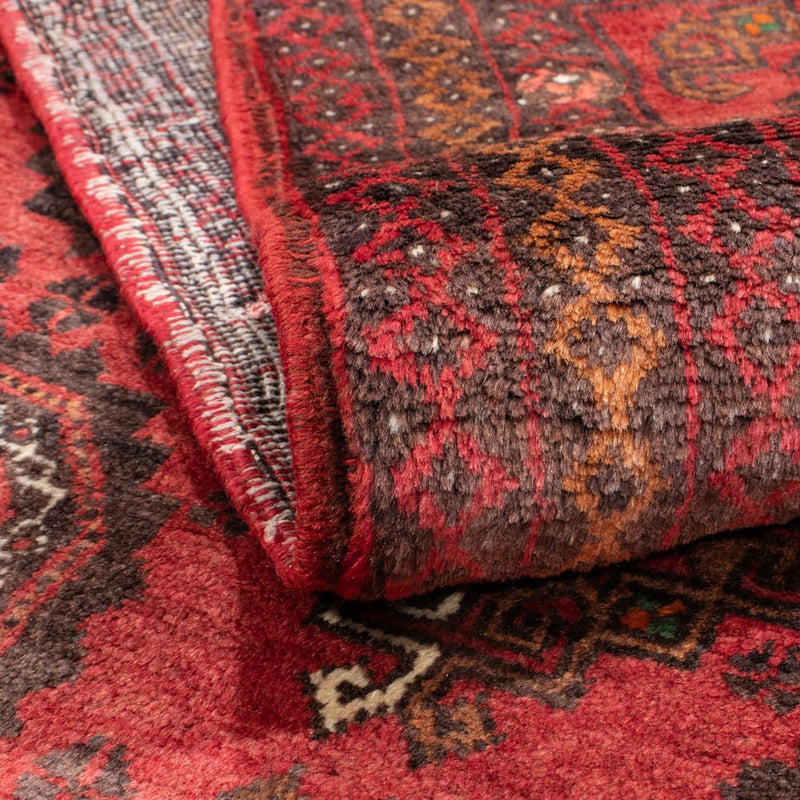 Runner Belutsch Rug - 194 x 101 cm - red