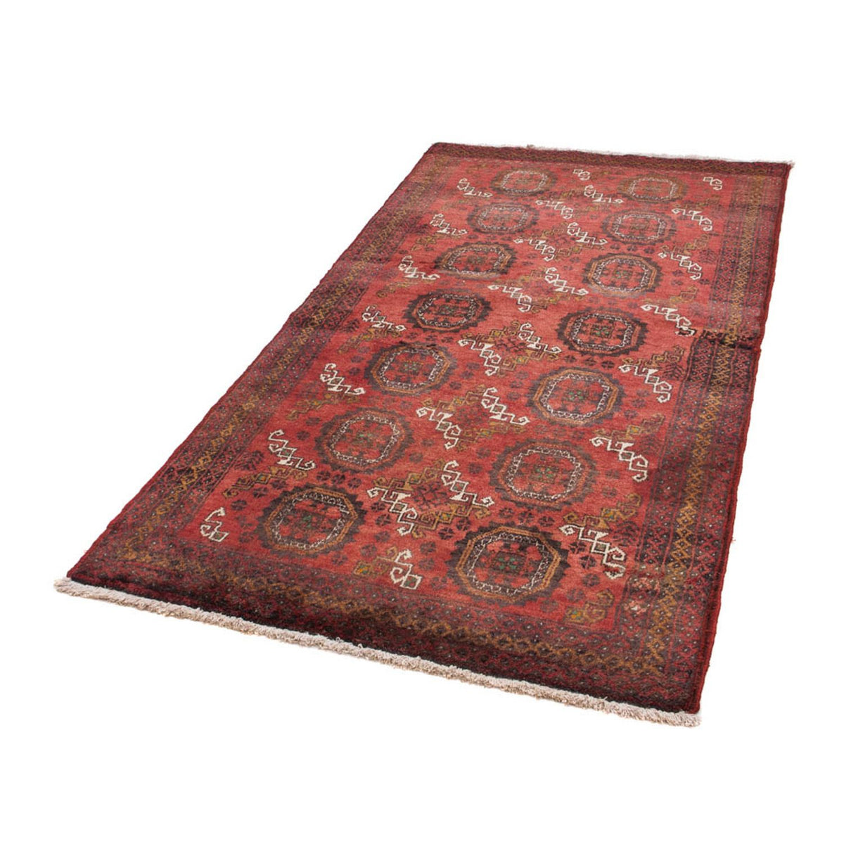 Runner Belutsch Rug - 194 x 101 cm - red