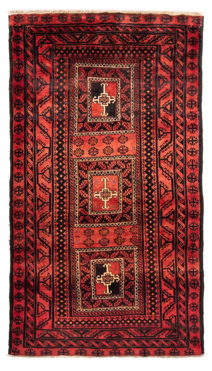 Runner Belutsch Rug - 236 x 127 cm - red