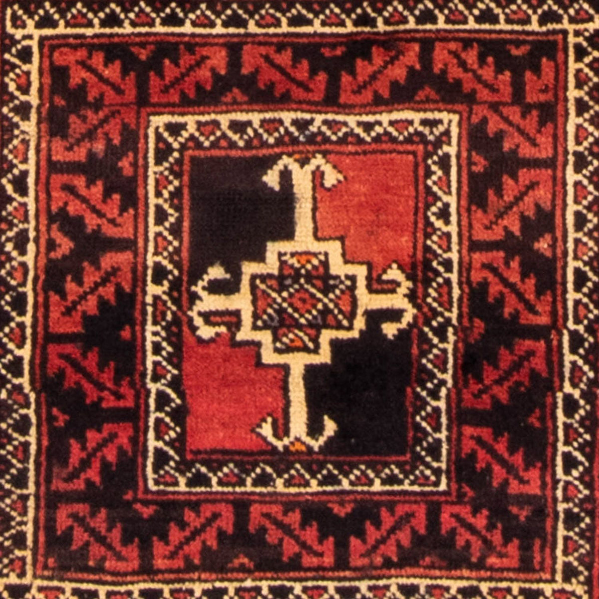 Runner Belutsch Rug - 236 x 127 cm - red