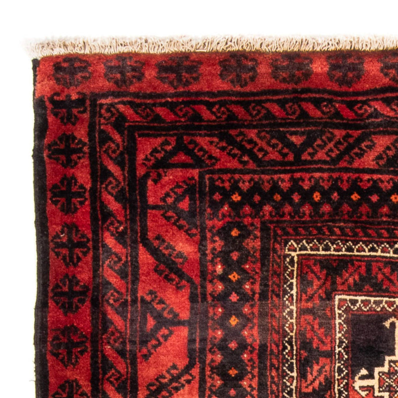 Runner Belutsch Rug - 236 x 127 cm - red