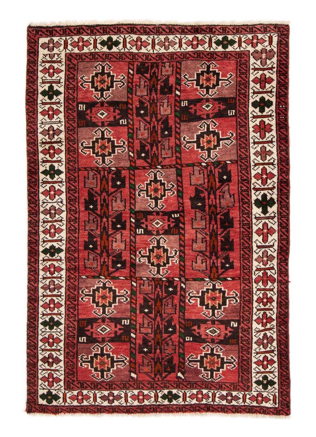 Belutsch Rug - 185 x 114 cm - red