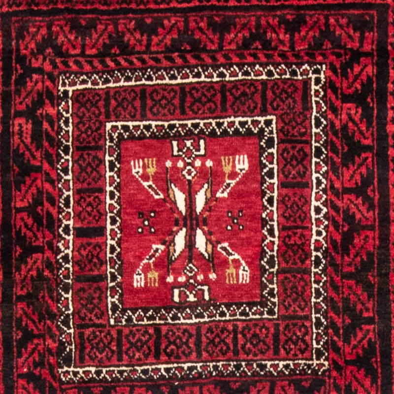 Runner Belutsch Rug - 220 x 114 cm - red