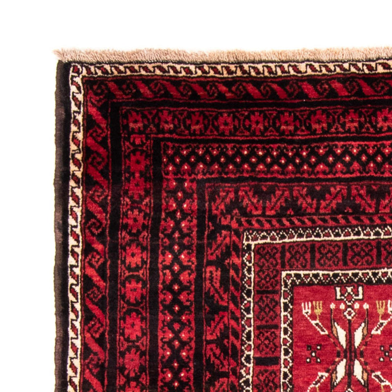 Runner Belutsch Rug - 220 x 114 cm - red