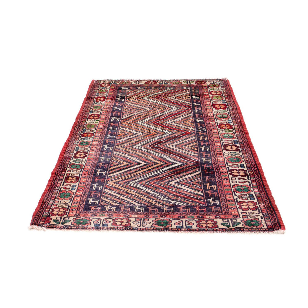 Belutsch Rug - 157 x 104 cm - multicolored