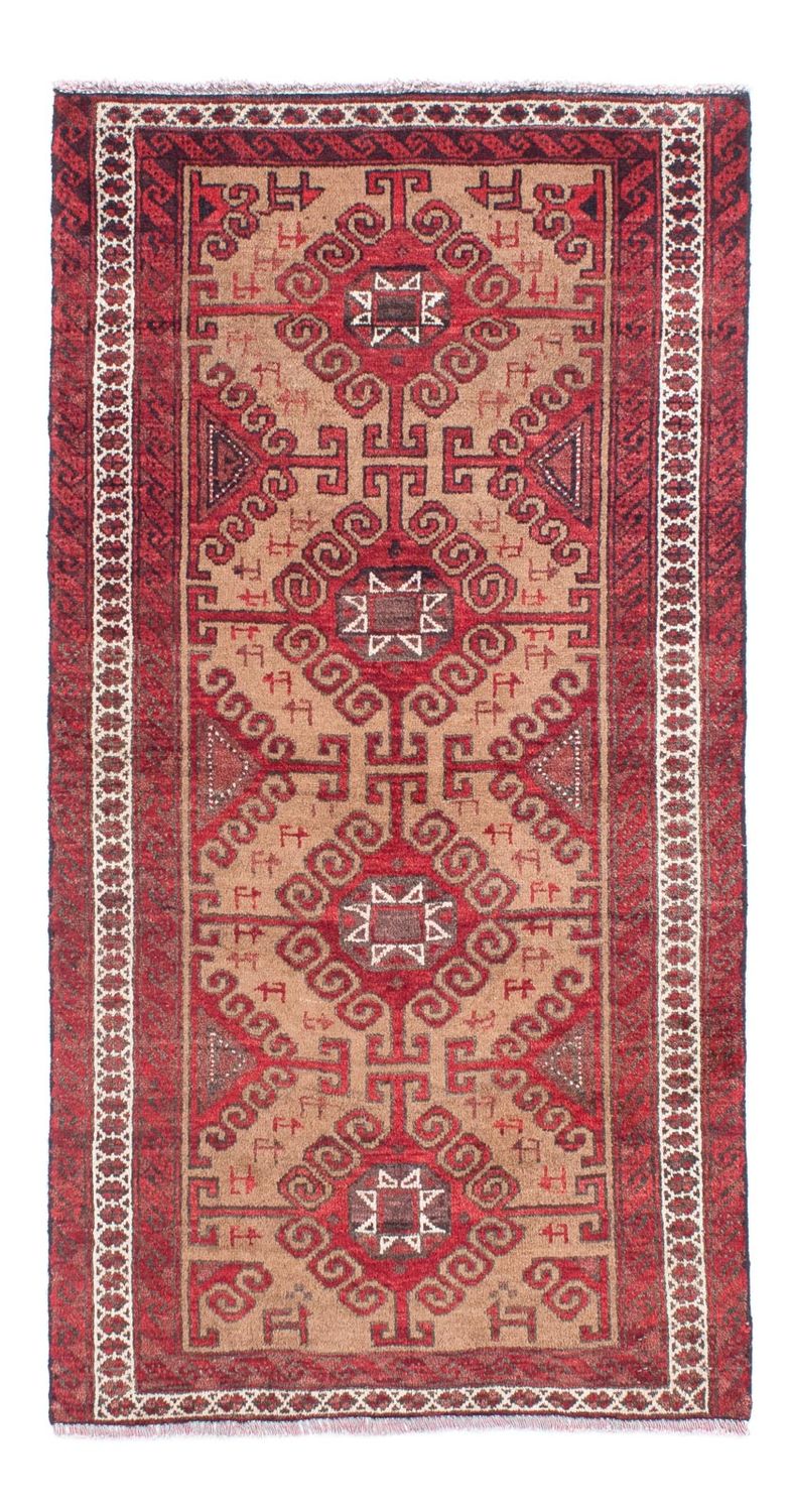 Belutsch Rug - 140 x 76 cm - red