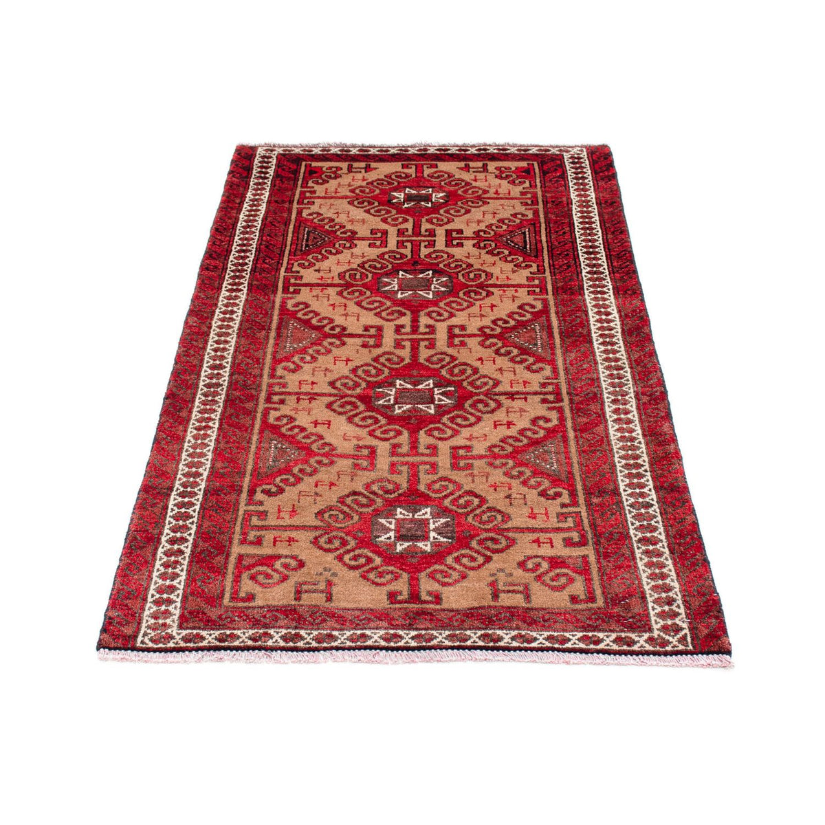 Belutsch Rug - 140 x 76 cm - red