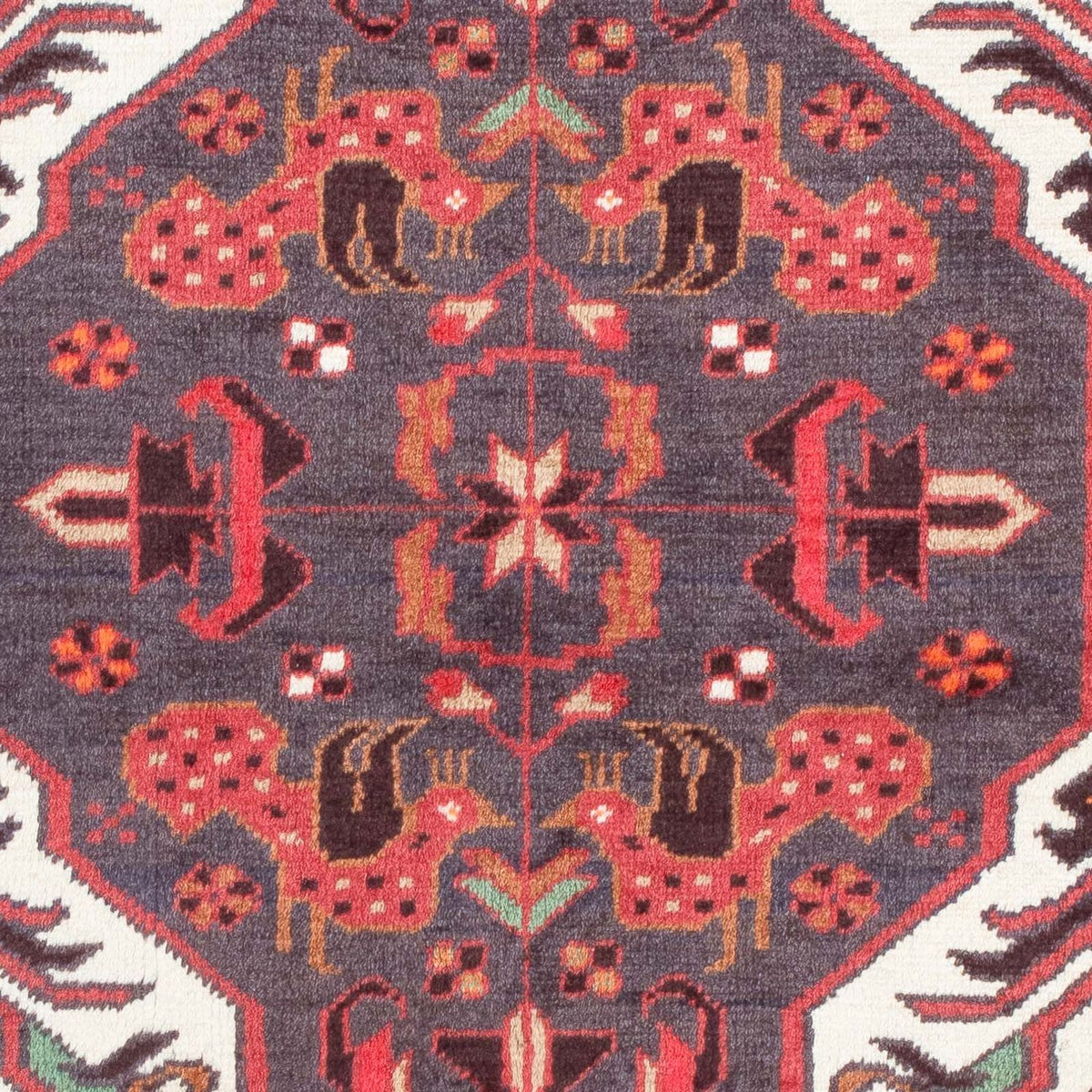 Belutsch Rug - 156 x 87 cm - dark red