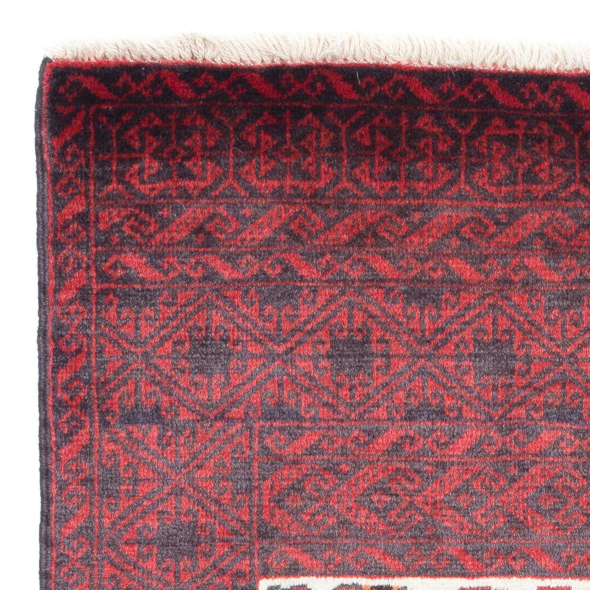 Belutsch Rug - 156 x 87 cm - dark red