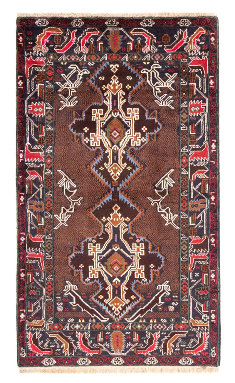 Runner Belutsch Rug - 201 x 112 cm - light chocolate