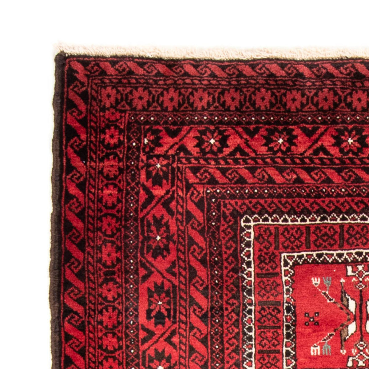 Belutsch Rug - 217 x 121 cm - red
