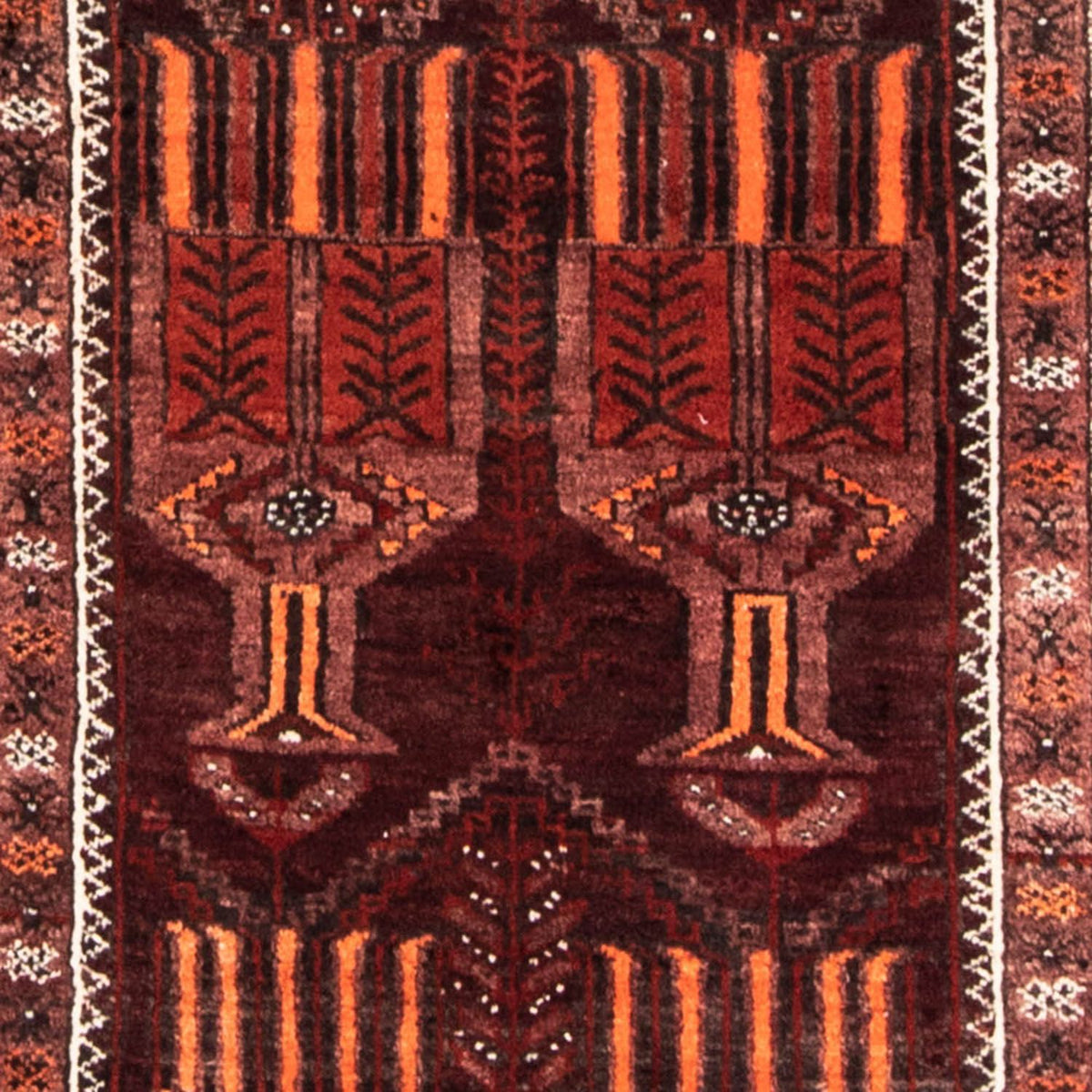 Runner Belutsch Rug - 239 x 109 cm - rust
