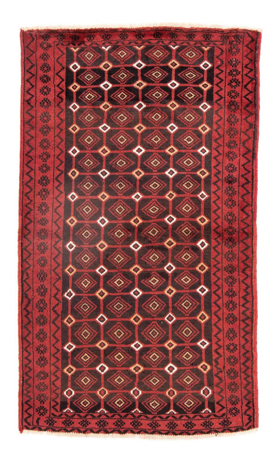 Runner Belutsch Rug - 188 x 107 cm - red