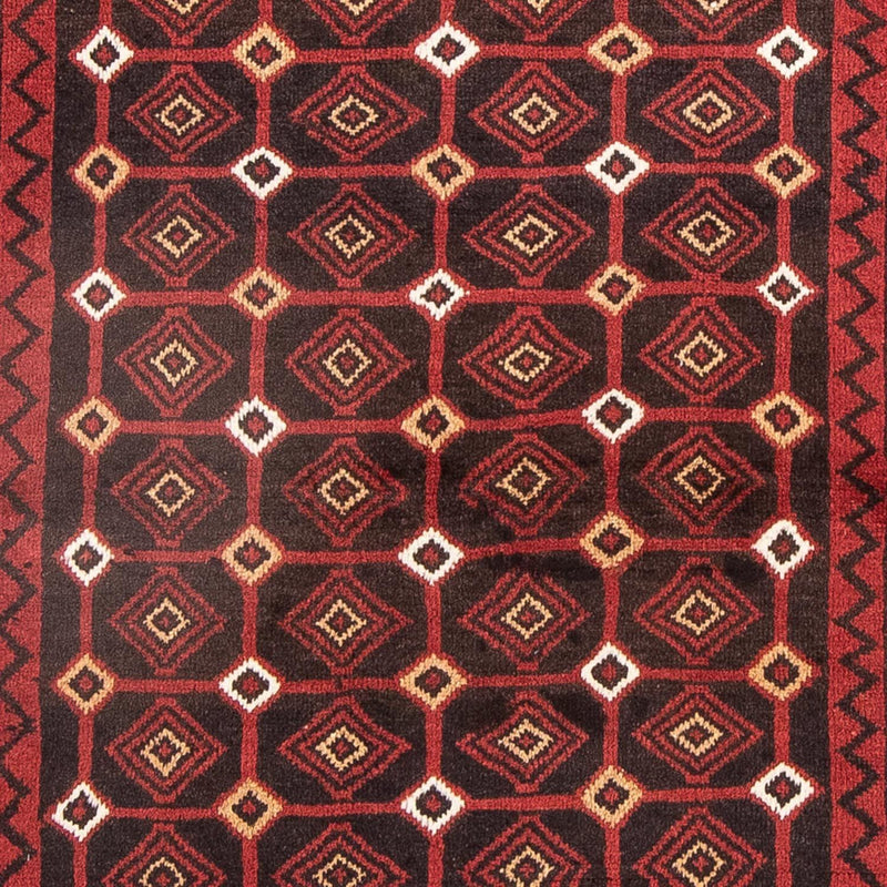 Runner Belutsch Rug - 188 x 107 cm - red