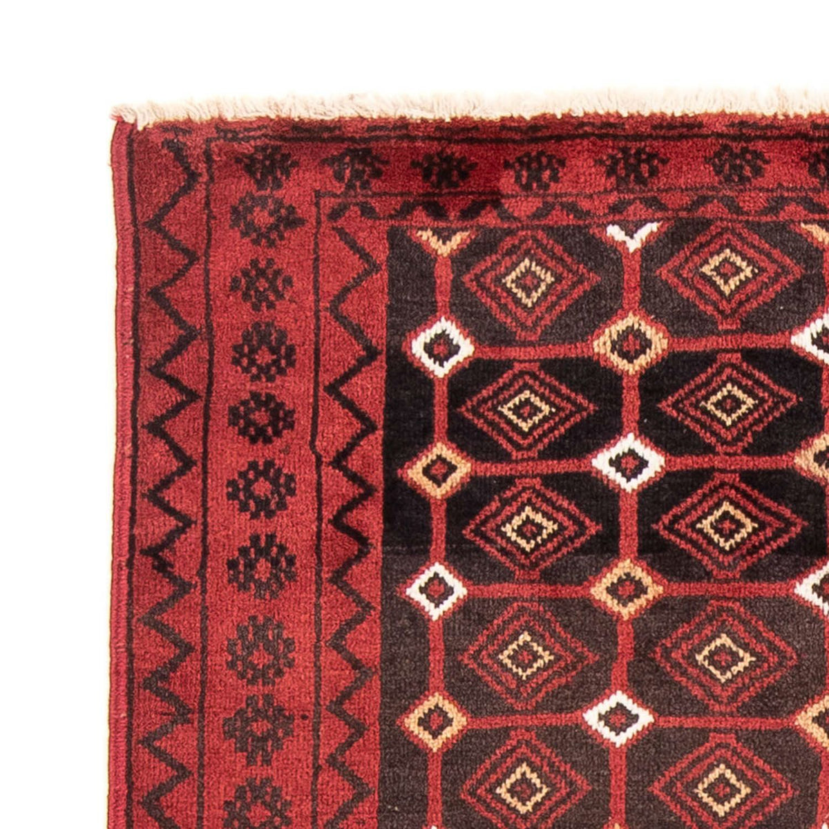 Runner Belutsch Rug - 188 x 107 cm - red
