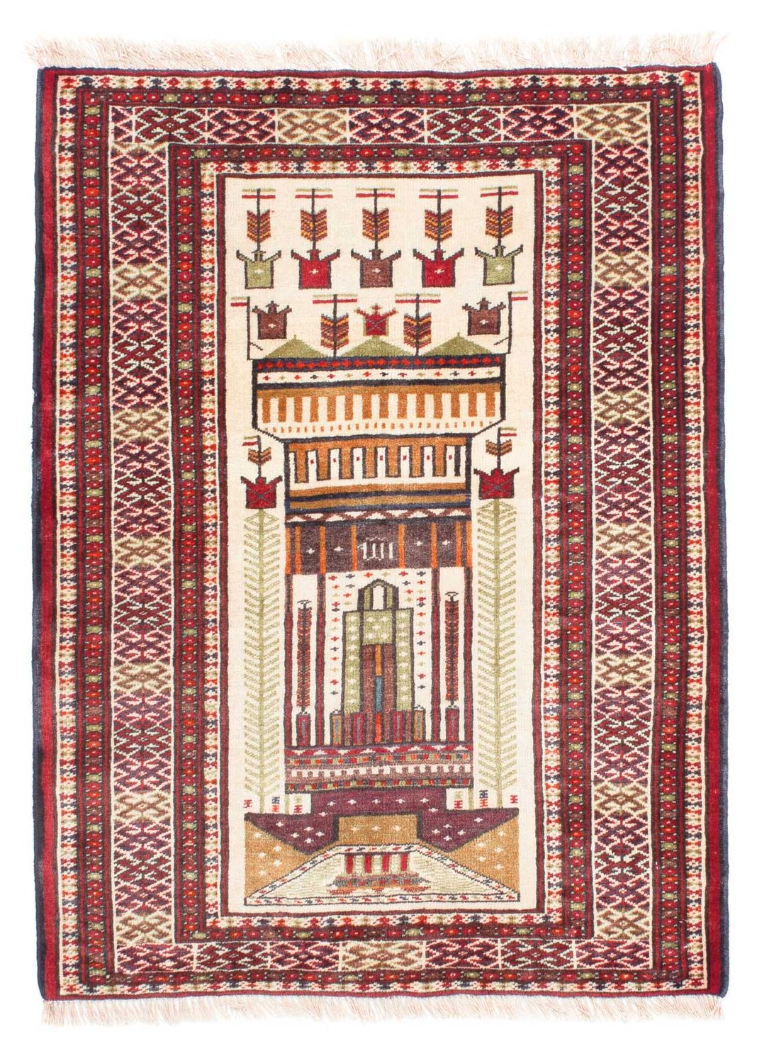 Belutsch Rug - 119 x 89 cm - beige