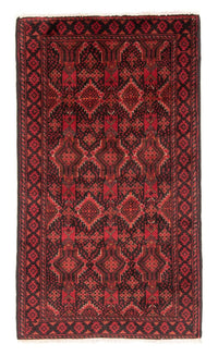 Runner Belutsch Rug - 187 x 99 cm - red