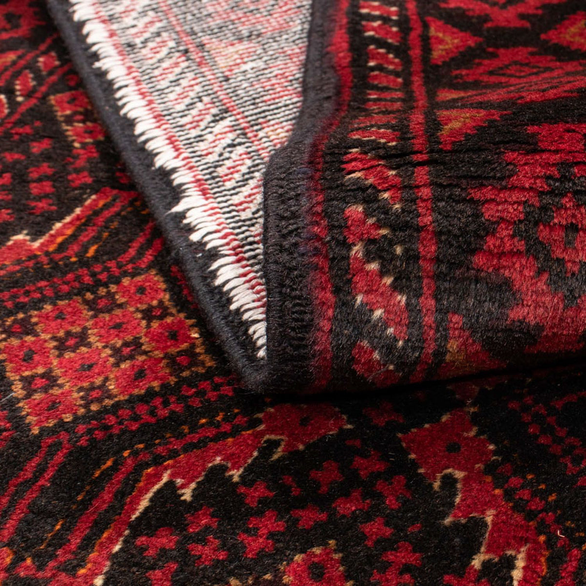 Runner Belutsch Rug - 187 x 99 cm - red