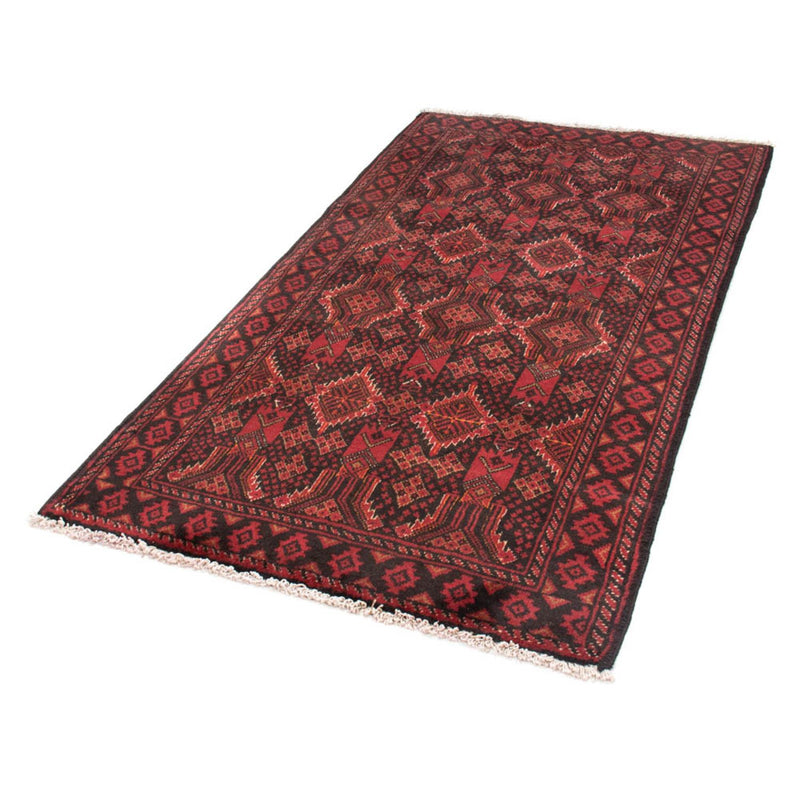 Runner Belutsch Rug - 187 x 99 cm - red