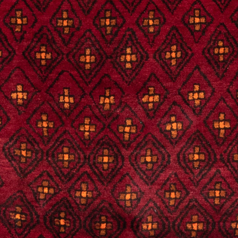 Runner Belutsch Rug - 182 x 103 cm - dark red