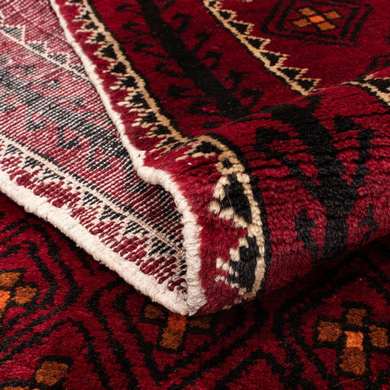 Runner Belutsch Rug - 182 x 103 cm - dark red