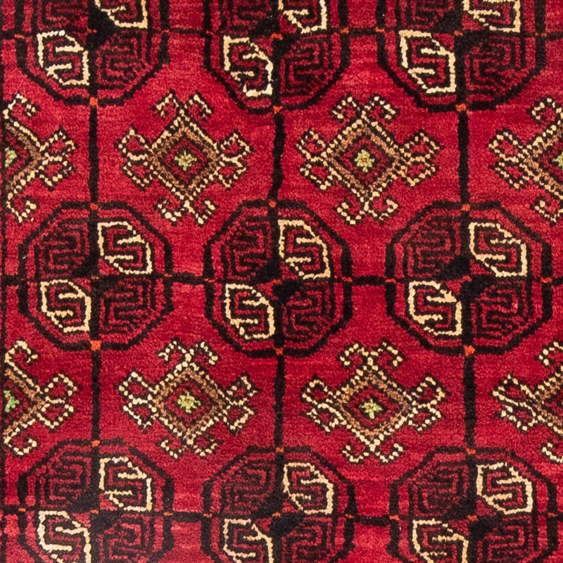 Belutsch Rug - 190 x 138 cm - dark red