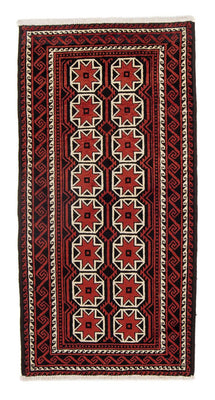 Belutsch Rug - 158 x 82 cm - dark red