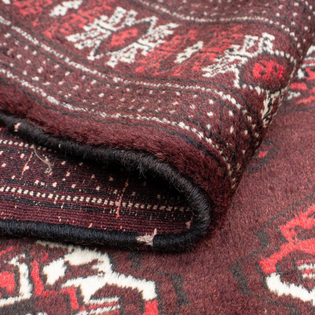 Belutsch Rug - 167 x 101 cm - dark brown