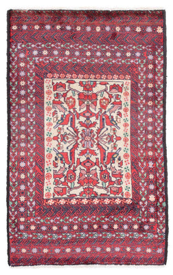Belutsch Rug - 152 x 93 cm - red