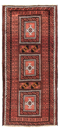 Runner Belutsch Rug - 240 x 114 cm - rust