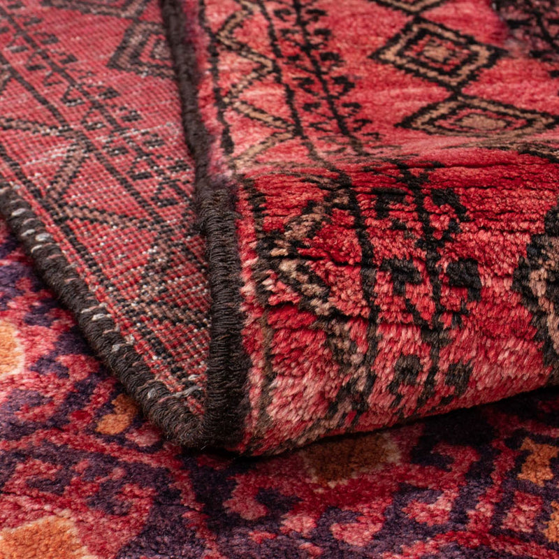 Runner Belutsch Rug - 227 x 110 cm - light red