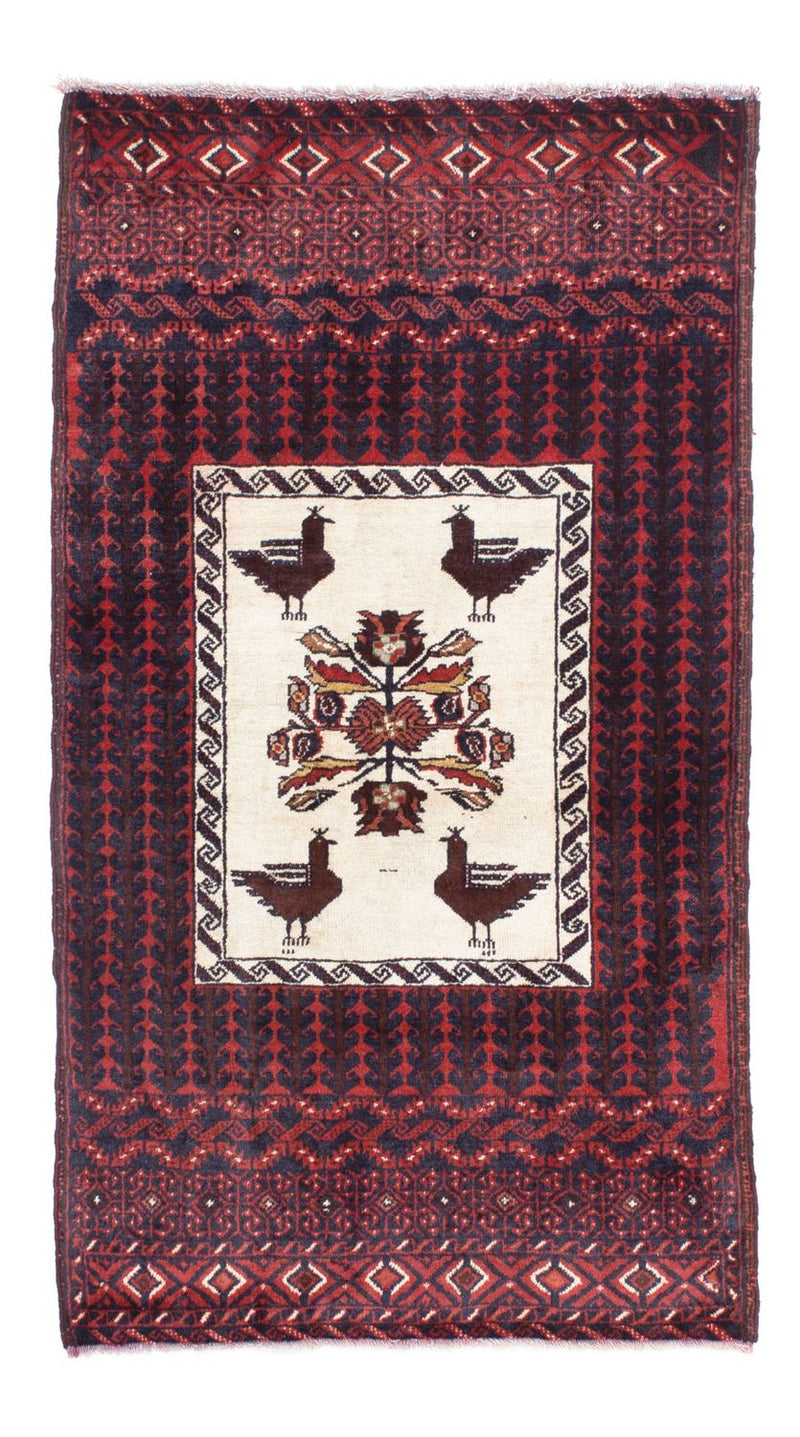 Belutsch Rug - 147 x 83 cm - red