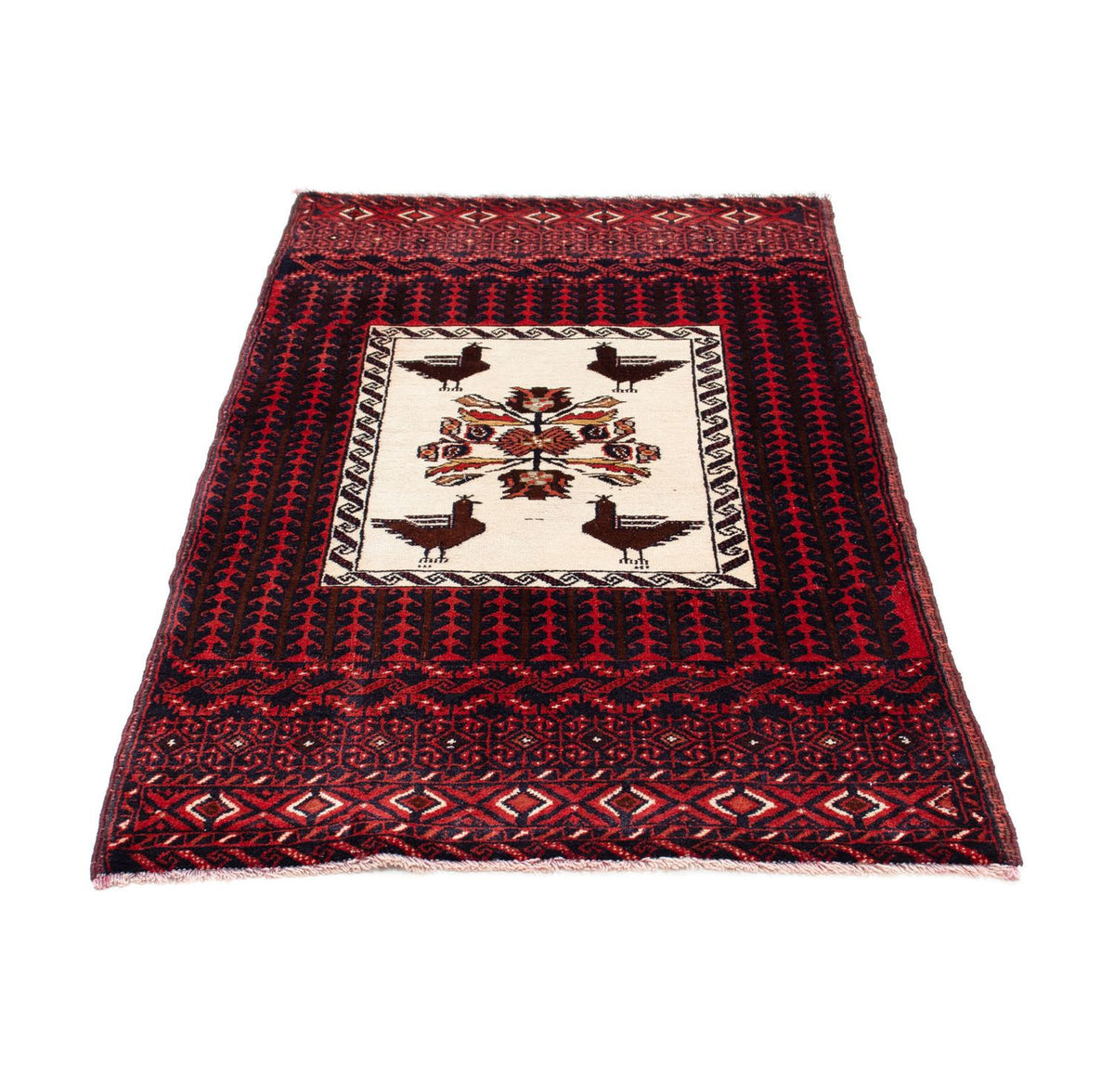 Belutsch Rug - 147 x 83 cm - red
