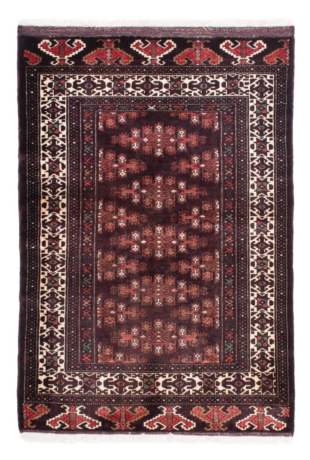 Belutsch Rug - 143 x 103 cm - brown