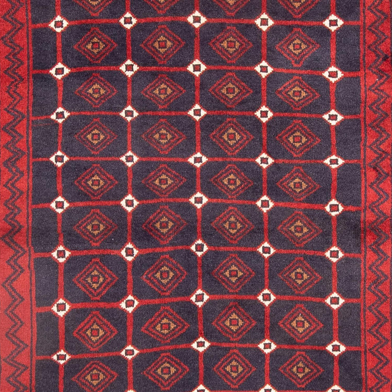 Runner Belutsch Rug - 177 x 106 cm - red