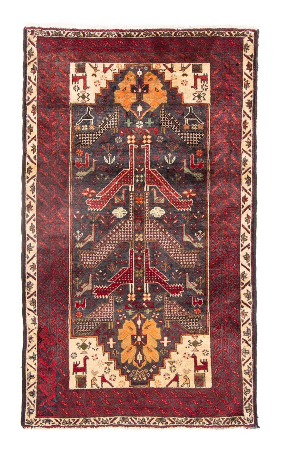 Runner Belutsch Rug - 175 x 97 cm - red