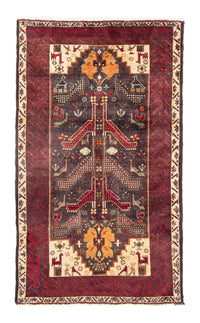 Runner Belutsch Rug - 175 x 97 cm - red