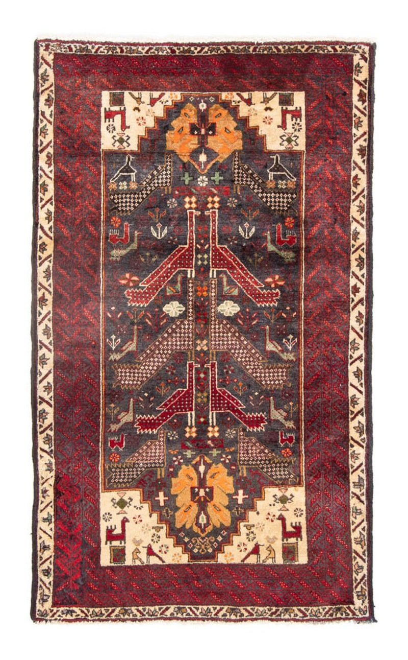 Runner Belutsch Rug - 175 x 97 cm - red