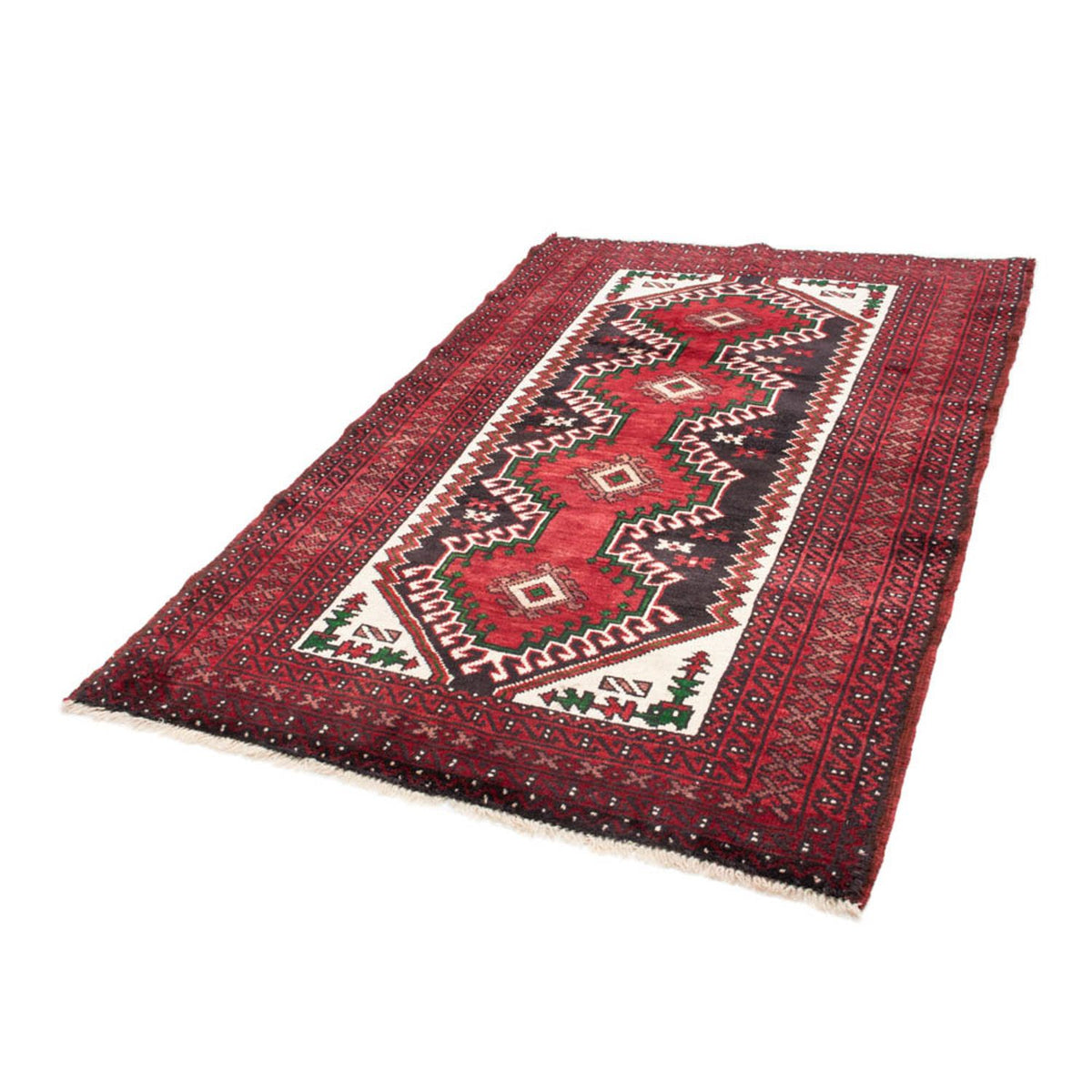 Belutsch Rug - 189 x 123 cm - red