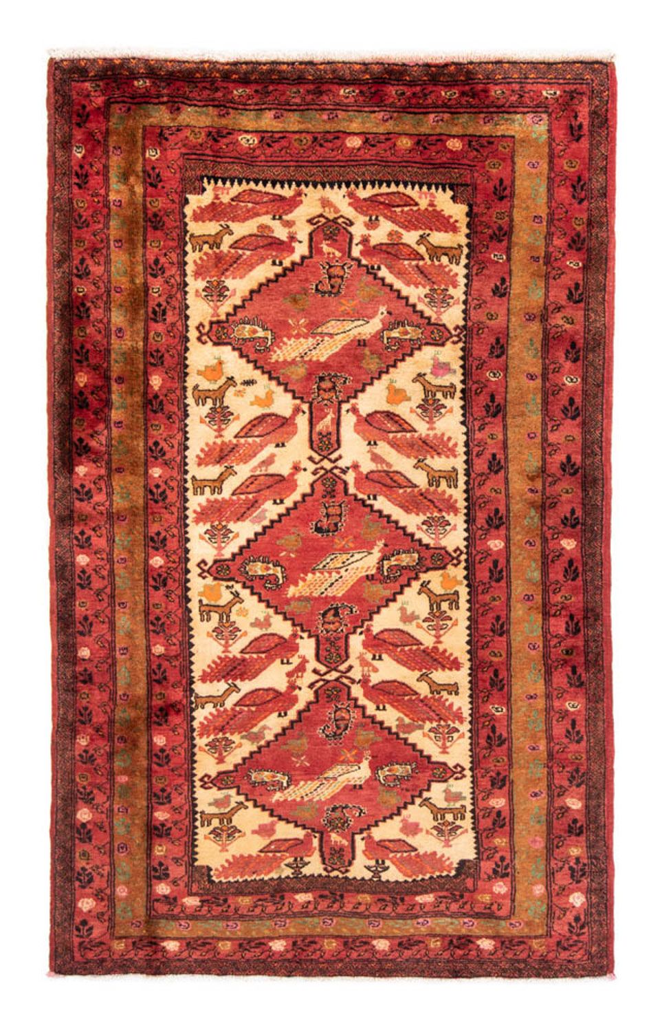 Belutsch Rug - 224 x 134 cm - red