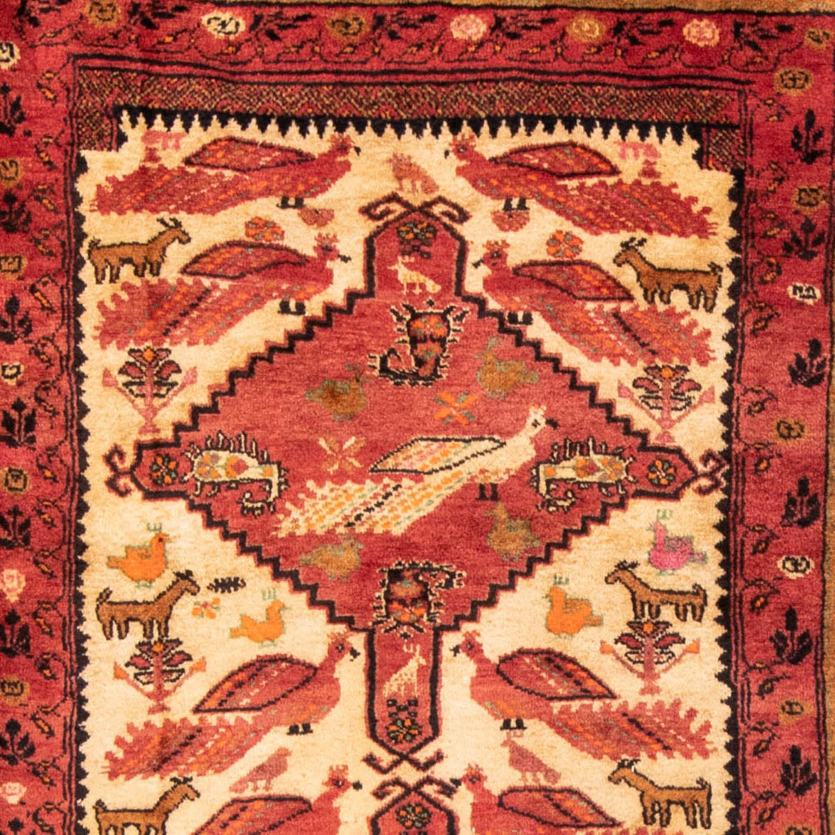 Belutsch Rug - 224 x 134 cm - red