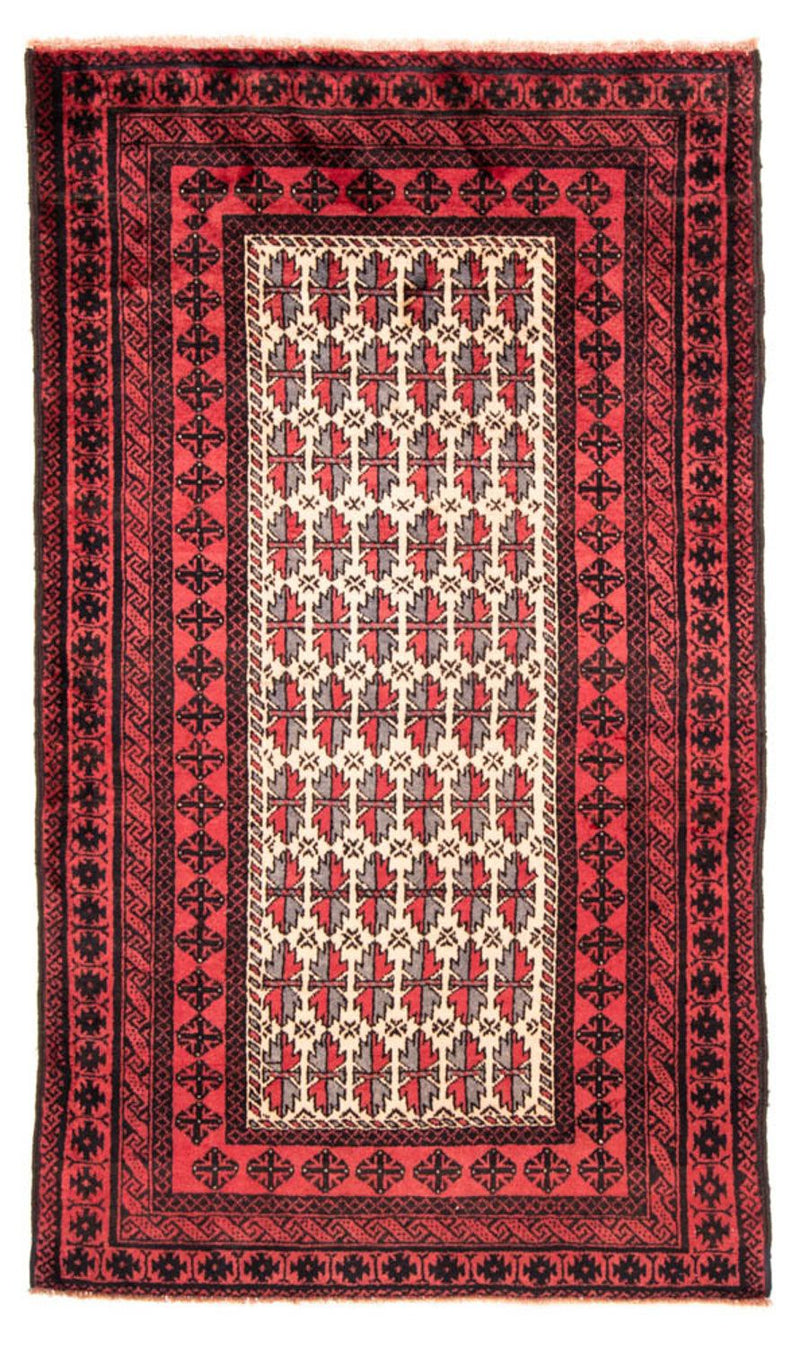 Belutsch Rug - 207 x 116 cm - red