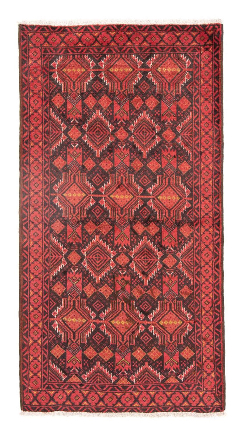 Runner Belutsch Rug - 190 x 104 cm - red