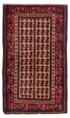 Belutsch Rug - 156 x 98 cm - brown