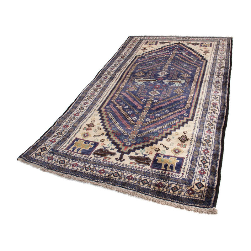 Runner Belutsch Rug - 211 x 112 cm - dark blue