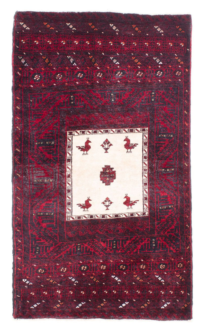 Belutsch Rug - 148 x 92 cm - dark red