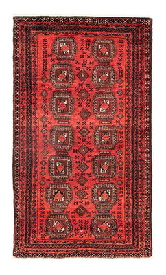 Runner Belutsch Rug - 197 x 109 cm - red